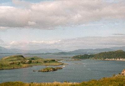 Interrail 1996, Schottland (nahe Oban).